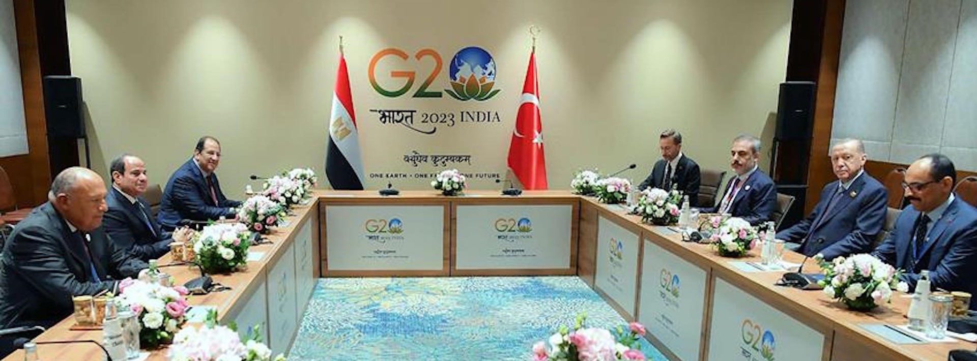 مصر في المحافل الدولية: لقاءات الرئيس المصري في القمة الثامنة عشر لمجموعة العشرين