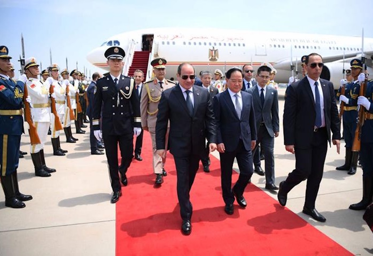 الرئيس السيسي في بكين لتعزيز الشراكة الاستراتيجية بين مصر والصين
